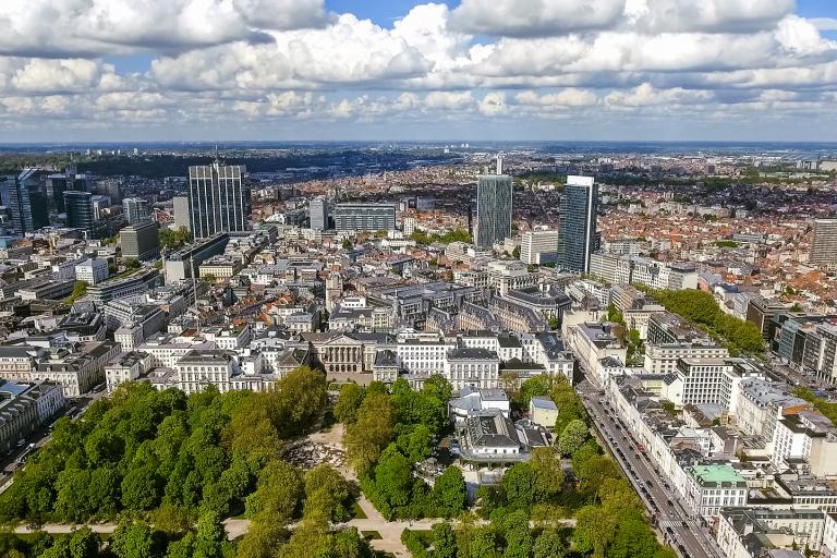 Brussels viewed from the air - Copyright iStock-830298476