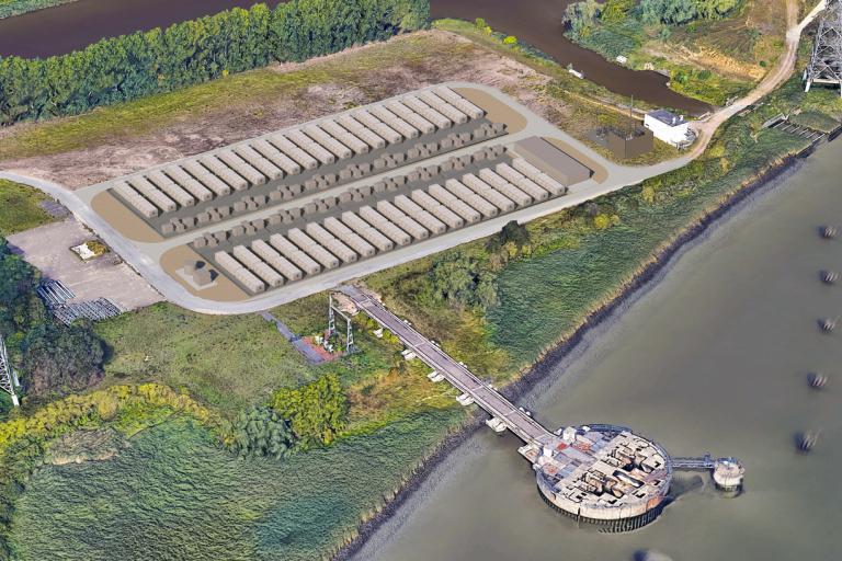 Battery Park Kallo Belgium - copyright Engie